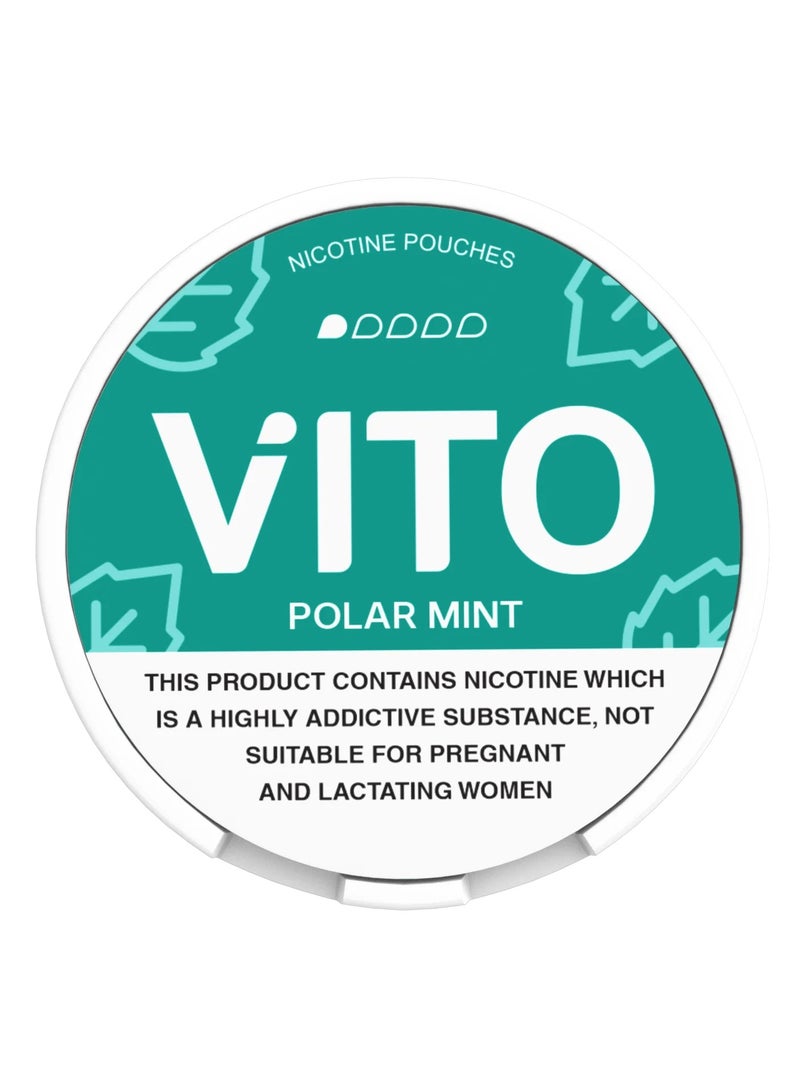 فيتو polar mint 3mg nicotine pouches - Image 1